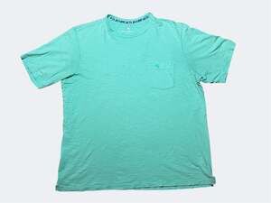 Tommy Bahama Bali Beach Crew Neck Pocket T-Shirt in Seaglass - Size XL